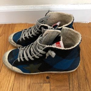 Plaid Flannel Golden Goose